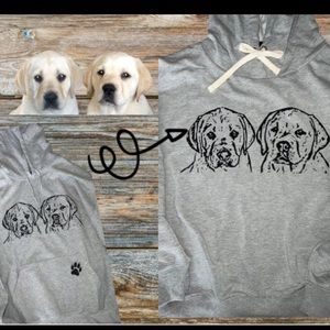Customized pet sweatshirts